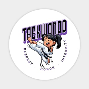 Taekwondo: Respect, Honor, Integrity Magnet